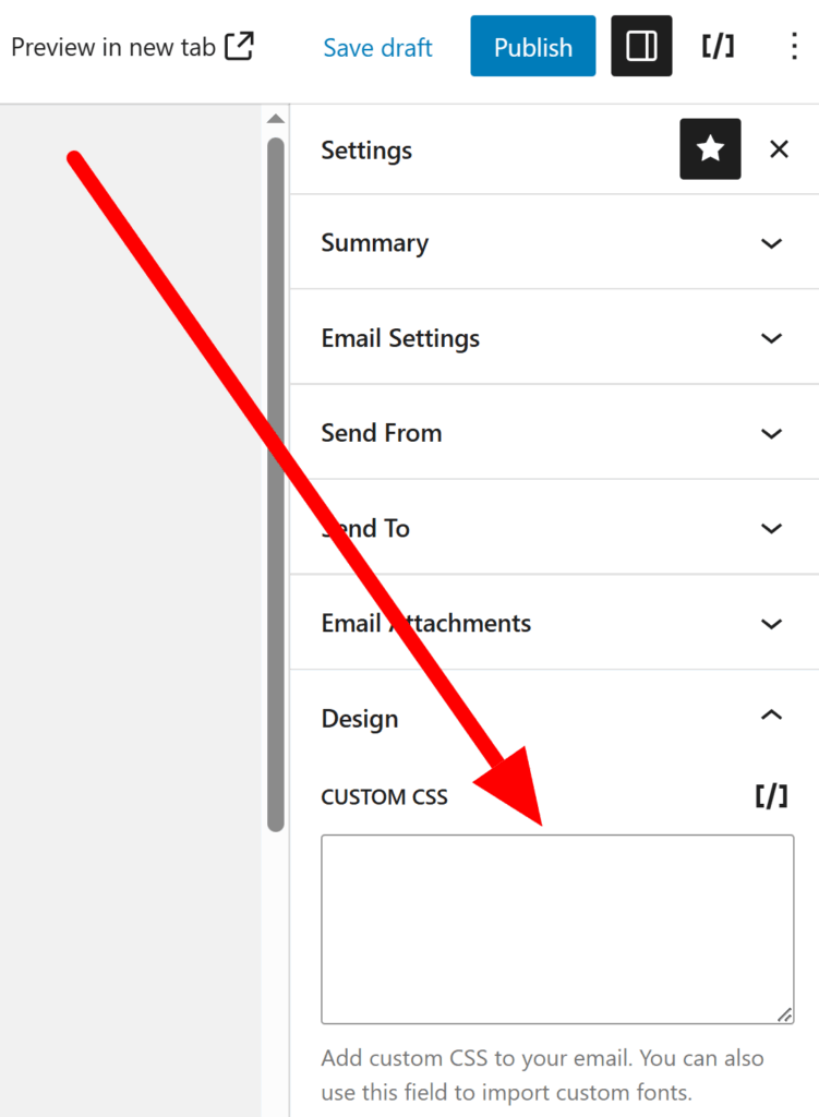 email templates custom css