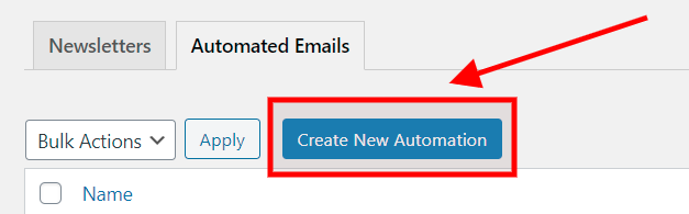create a new automation