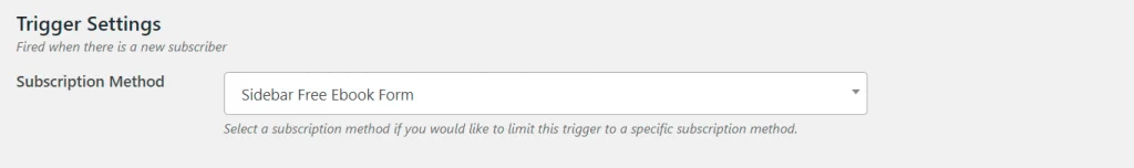 limit automation rule to specific subscribers