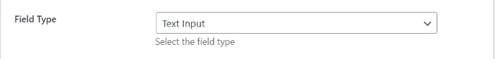 Noptin edit custom field type
