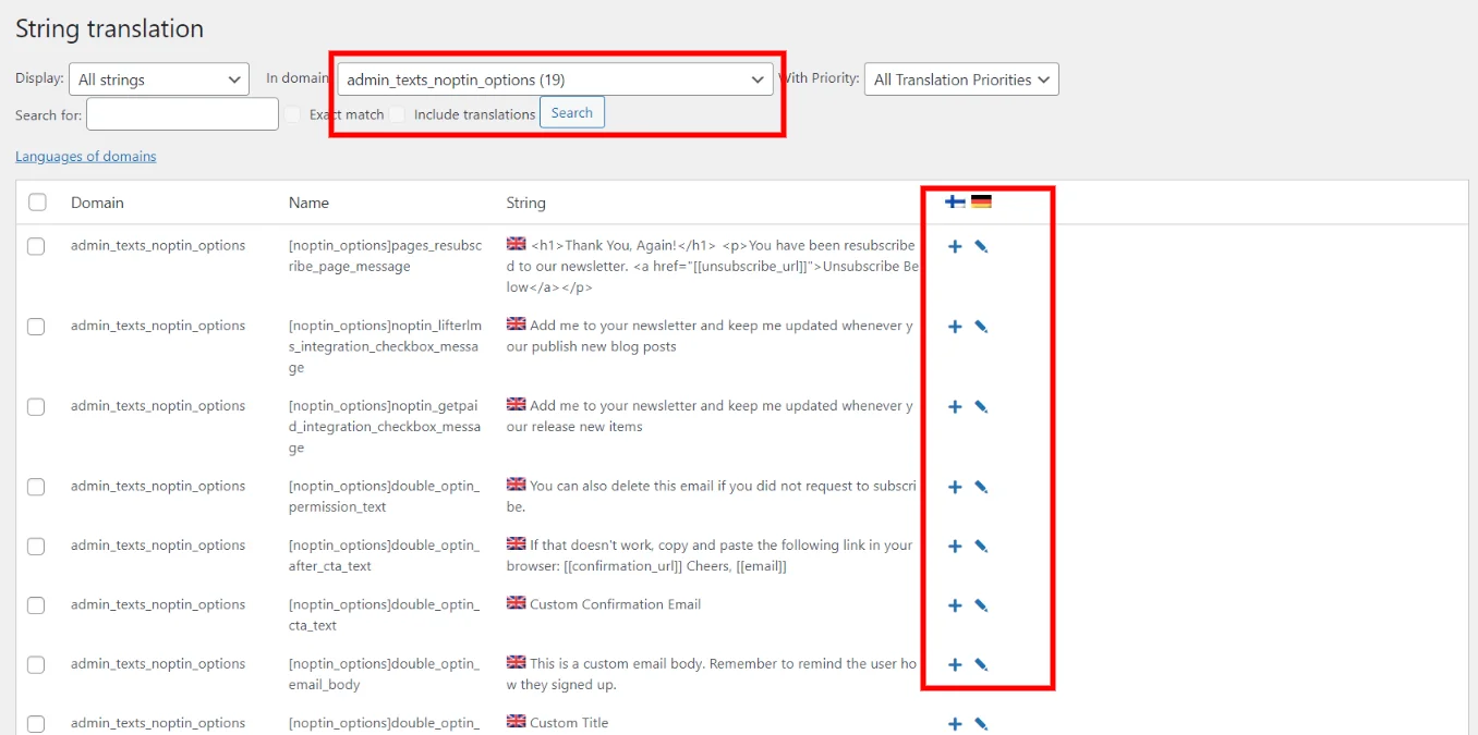 filter string translations