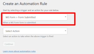 ws forms create automation