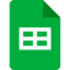 Google Sheets badge