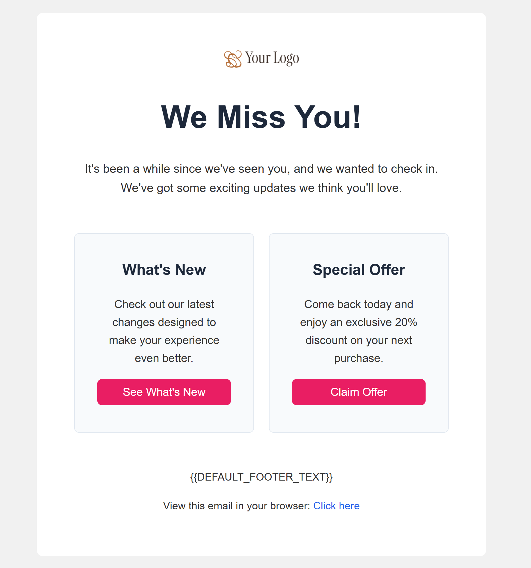 Re-engagement Campaign