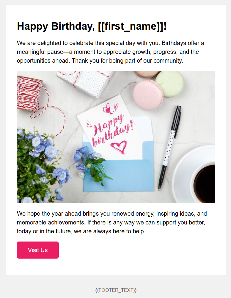 Simple Happy Birthday