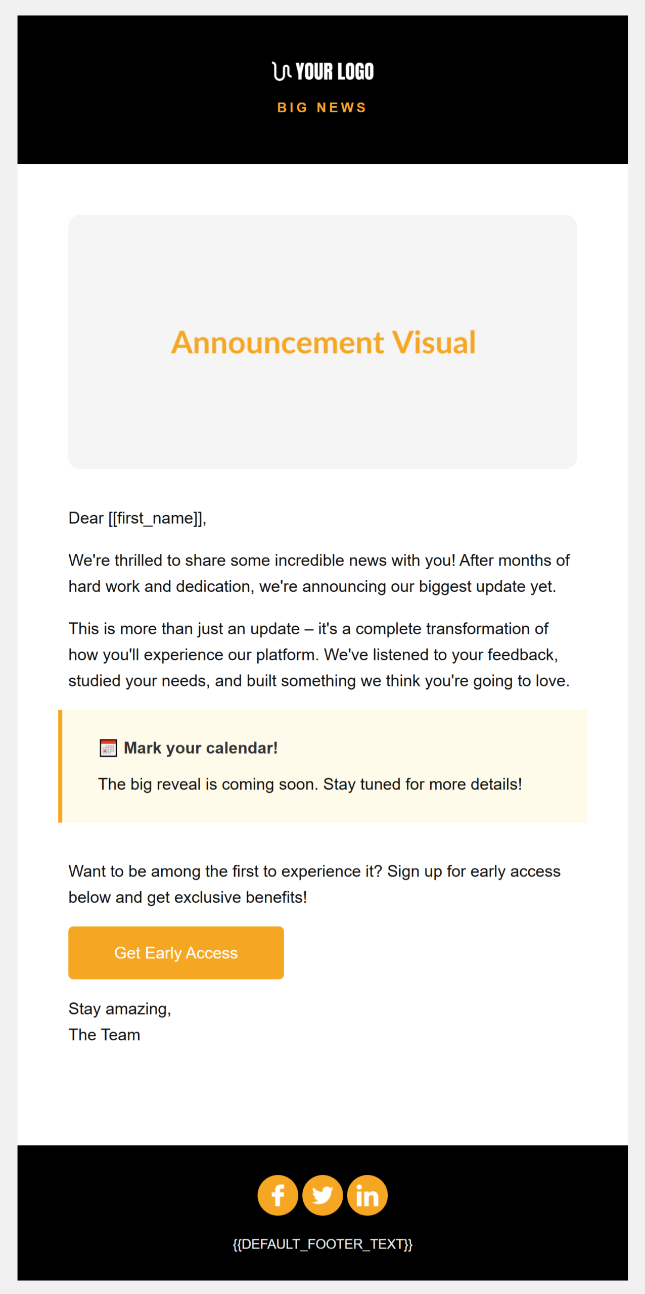 Company Announcement