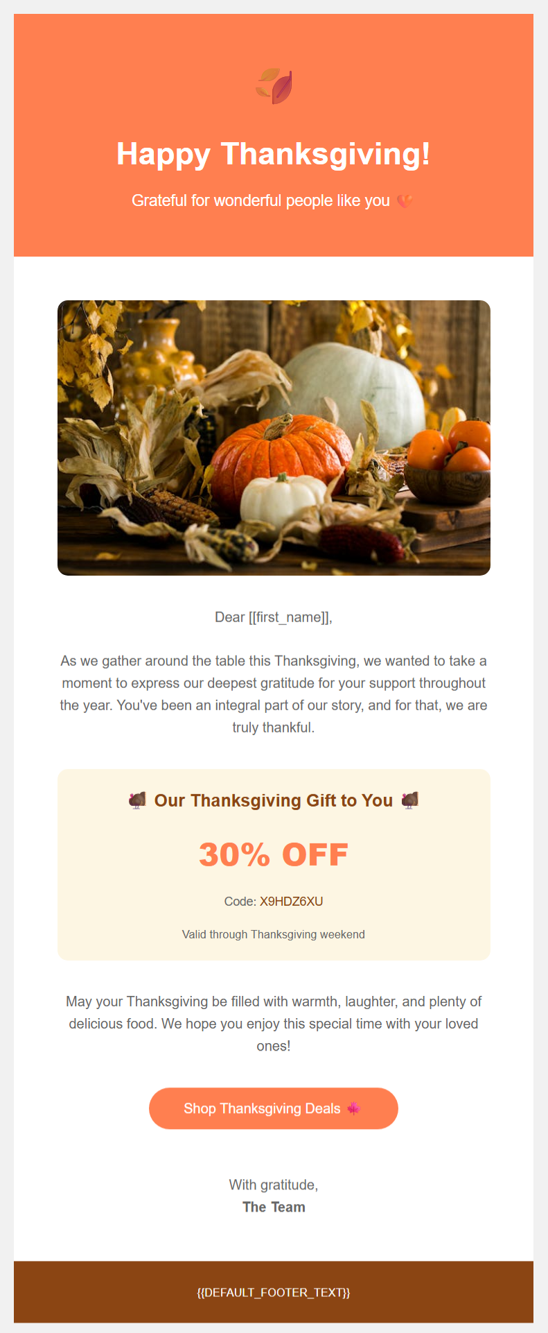 Thanksgiving Greeting